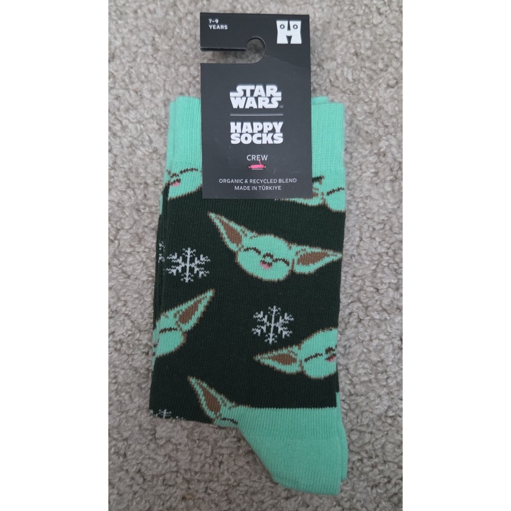 Kids STAR WARS Happy Socks Foundling Flake Sock 7-9 Years NWT